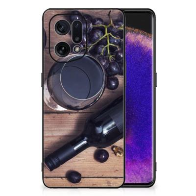 OPPO Find X5 Back Cover Hoesje Wijn