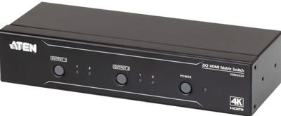 ATEN 2 x 2-Poorts HDMI Matrix Zwart ATEN 2 x 2-Poorts HDMI Matrix Zwart