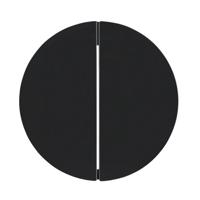 Berker Drukknop 2-voudig r1/r3 zwart 85142131 - thumbnail