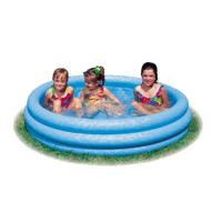 Opblaasbaar Kinderzwembad Intex 59416 101 L Multicolour 114 x 25 cm - thumbnail