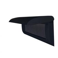 Door-line Door-line kunststof binnenbrievenbus met borstel en klep - zwart - thumbnail