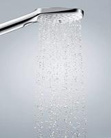 Handdouche HansGrohe Raindance Select E 120 3jet Chroom Wit - thumbnail