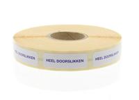 Blockland Strooketiket heel doorslikken 30 x 7mm (1000 st) - thumbnail