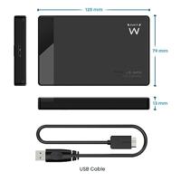 Externe Doos Ewent EW7049 Zwart 3,5" - thumbnail