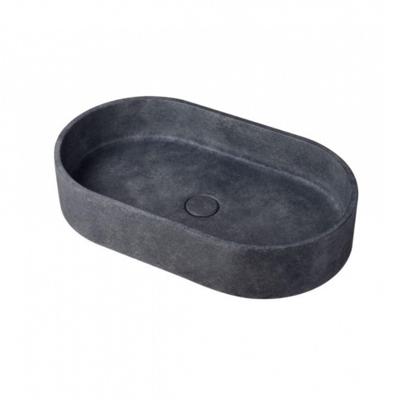 Waskom Ideavit Idea.Form 60x35x12 cm Ovaal Beton Donker Grijs Ideavit