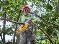 DeWalt DCMCS575N-XJ Accu Kettingzaag | 54V Flexvolt | 50 cm | Zonder accu&apos;s en lader - DCMCS575N-XJ - thumbnail