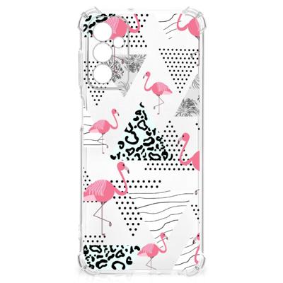 Samsung Galaxy M13 4G | M23 Case Anti-shock Flamingo Triangle