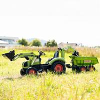 Falk Claas Traptractor Set Groen - thumbnail