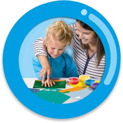 SES Creative My First Vingerverf Handafdruk Dieren