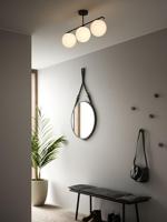 Nordlux Design plafondlampGrant zwart 3-lichts - 2010583003 - thumbnail