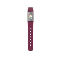 Hama Fitbit horlogeband 22 mm (verstelbare reserveband voor smartwatch Fitbit Charge 5, Fitbit armband om te vervangen, wisselarmband van TPU, roestvrijstalen gesp) rood - thumbnail
