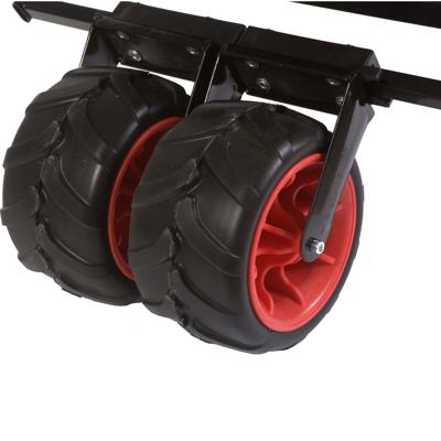 Outdoor Bolderwagen Opvouwbaar Zwart