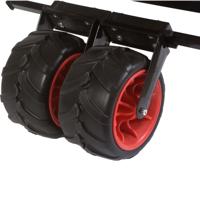 Outdoor Bolderwagen Opvouwbaar Zwart - thumbnail