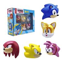 Sonic the Hedgehog Squishme Set - Classic Sonic & Friends - thumbnail