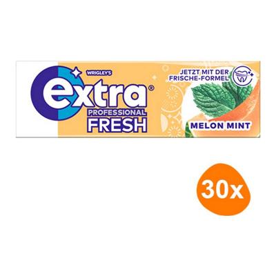 Wrigley's - Extra Professional Fresh Melon Mint - 30x 10 stuks
