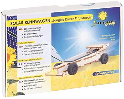 Solexpert Bouwpakket - racewagen op zonne-energie - groot - thumbnail