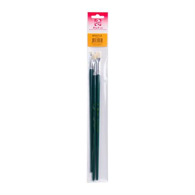 Talens olie- en acrylverf penselenset 220, set met 3 penselen