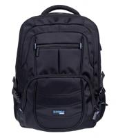 Donau Travel rugzak Amsterdam, 35 l, 17 inch, zwart - thumbnail