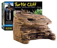 Exo Terra Turtle Cliff, aqua-terraria filter en rotsen in één, ideaal warmte- of landgebied voor dieren die niet alleen in het water leven, groot - thumbnail