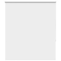 VidaXL Rolgordijn verduisterend 140x130 cm stofbreedte 136,6 cm wit - thumbnail