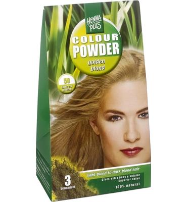 Hennaplus Colour Powder 50 Golden Blond Hennaplus Colour Powder 50 Golden Blond