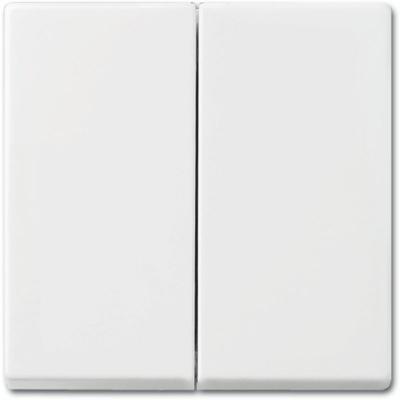 Busch-Jaeger 2505-914 Serieschakelaar, Serietoets Afdekking Busch-balance SI Alpine-wit 1 stuk(s)