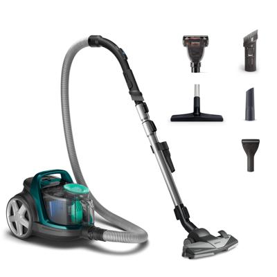 Philips FC9556/09 PowerPro Active Stofzuiger Zonder Zak 650W 1.5L Blauw Philips FC9556/09 PowerPro Active Stofzuiger Zonder Zak 650W 1.5L Blauw
