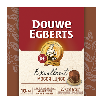 Douwe Egberts Excellent Mocca - 20 koffiecups