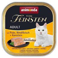 ANIMONDA Vom Feinsten Adult Turkey, beef and carrots - nat kattenvoer - 100g - thumbnail