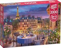 Paris for Two Puzzel 2000 Stukjes - thumbnail