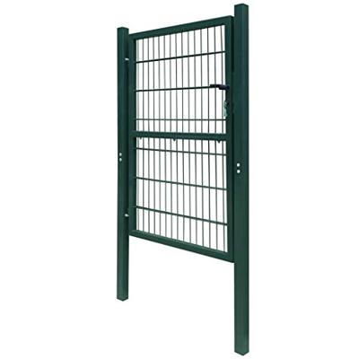 VidaXL Poort dubbelstaafmat (enkel) 106x170 cm groen