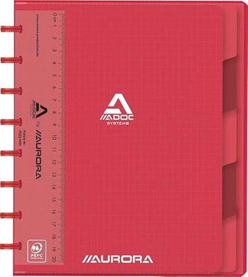 Schrift adoc a5 ruit 5x5mm 144pag 90gr 5 tabbladen | 10 stuks Schrift adoc a5 ruit 5x5mm 144pag 90gr 5 tabbladen | 10 stuks