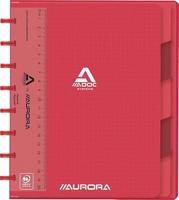 Schrift adoc a5 ruit 5x5mm 144pag 90gr 5 tabbladen | 10 stuks - thumbnail