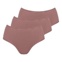3-pack dames Go midi slip - Daily biologisch katoen heup slips - thumbnail