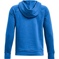 Herenhoodie Under Armour Rival Big Logo Blauw Maat L - thumbnail