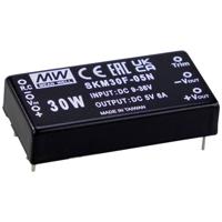 MEAN WELL SKM30G-12N DC/DC-converter, print 2.5 A 30 W Aantal uitgangen: 1 x Inhoud 1 stuk(s) - thumbnail