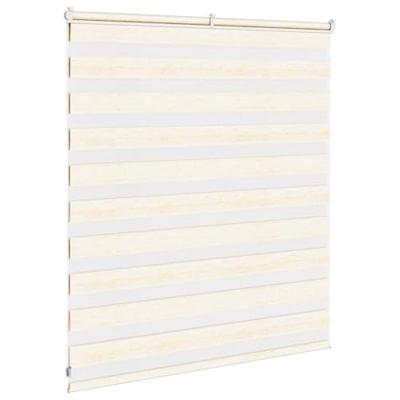 Zebra rolgordijn 135x100 cm stofbreedte 130,9 cm marmerbeige Zebra rolgordijn 135x100 cm stofbreedte 130,9 cm marmerbeige