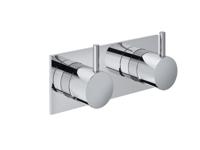 Inbouw Douchemengkraan Hotbath Cobber 2-weg Chroom - thumbnail