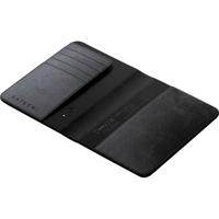 Satechi FindAll vegan-leather passport cover with Find My - Black - thumbnail