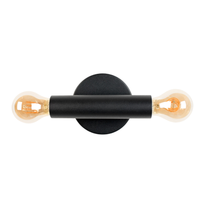 Zuiver Wandlamp 'Hawk' 2-lamps, kleur Zwart Zuiver Wandlamp 'Hawk' 2-lamps, kleur Zwart