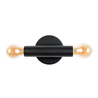 Zuiver Wandlamp 'Hawk' 2-lamps, kleur Zwart - thumbnail