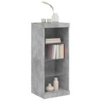 Dressoir met LED-verlichting 41x37x100 cm betongrijs - thumbnail