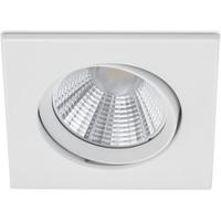 Trio Led inbouwspotPamir Square 5,5w - 3000K - 8,5cm wit - 650410131 - thumbnail