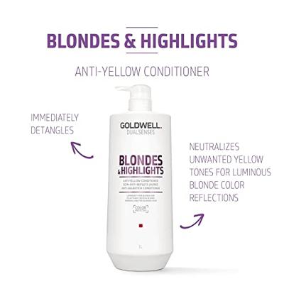 Goldwell Dualsenses Blonde&Highlight Anti-Yellow Conditioner 1000ml - thumbnail