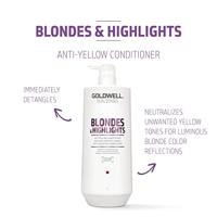 Goldwell Dualsenses Blondes & Highlights Anti-Yellow Conditioner 1000ml - thumbnail