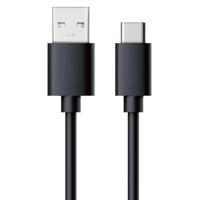 RealPower 255650 USB-kabel USB 2.0 USB-A stekker, USB-C stekker 0.60 m Zwart - thumbnail