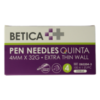 Betica Pennaalden Quinta steriel 4mmx32g 100 Stuks - thumbnail