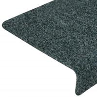 VidaXL Trapmatten 15 st 65x21x4 cm naaldvilt bruin - thumbnail