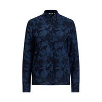 WE Fashion blouse met all over print river blue - thumbnail