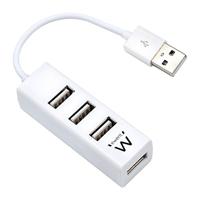 Ewent EW1122 4-Poorts USB 2.0 HUB Female - Wit - thumbnail